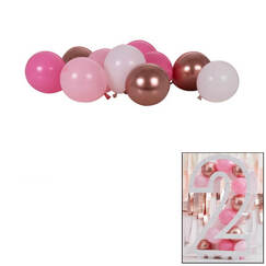 Blush Small 12cm Balloons (pk40)