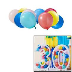 Brights Small 12cm Balloons (pk40)