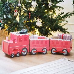 Train Christmas Present Holder