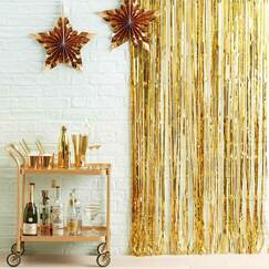 Gold Curtain Backdrop