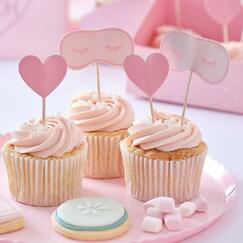 Pamper Party Cupcake Toppers