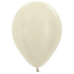 Ivory Satin Balloons (30cm) - pk25
