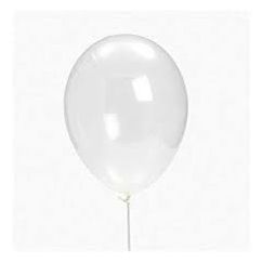 CLEAR (30cm) Balloons - pk25