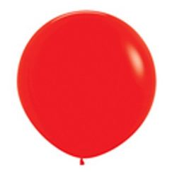 Red 90cm Jumbo Balloons - pk2