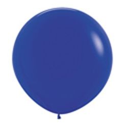 Royal Blue 90cm Jumbo Balloons - pk2