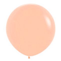 Peach 90cm Jumbo Balloons - pk2