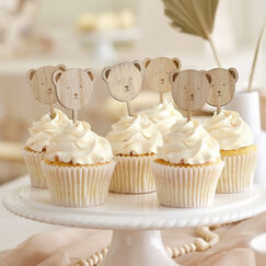 Teddy Bear Cupcake Topper