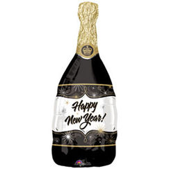 New Year Champagne Balloon (91cm)