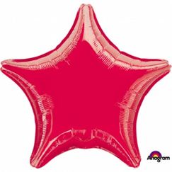 Red Star Balloon (45cm)