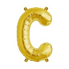 Letter C Balloon 40cm - Gold