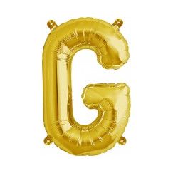 Letter G Balloon 40cm - Gold