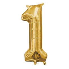 Gold Number 1 Balloon (40cm)