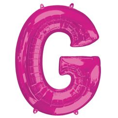 Letter G Balloon - Pink (86cm)