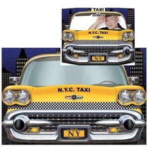 New York Taxi Cab Photo Op Prop