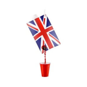 British Flag Party Flask