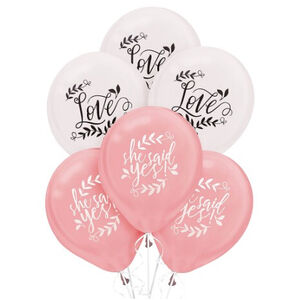 Love and Leaves Balloons - pk15