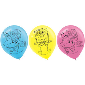 SpongeBob Balloons - pk6