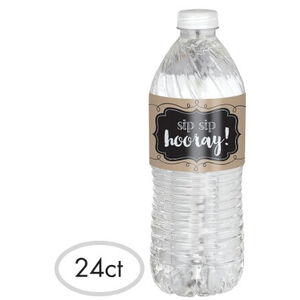 Rustic Bottle Labels - pk24