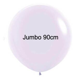 Pastel Lilac 90cm Matte Balloons - pk2