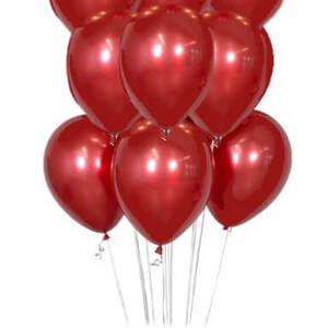 Red 30cm Reflex Balloons - pk50