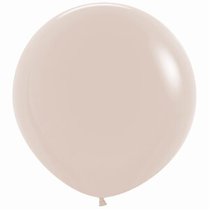White Sand 60cm Balloons - pk3