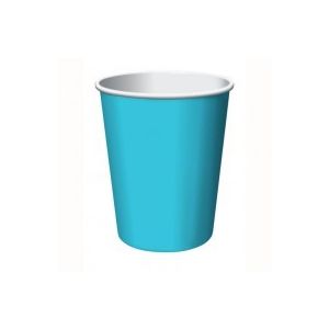 Bermuda Blue Paper Cups - pk24