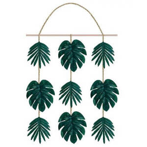 Hanging Palm Leaf Decoration