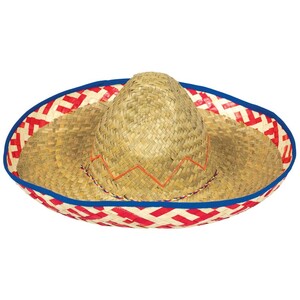 Mexican Sombrero Straw Hat