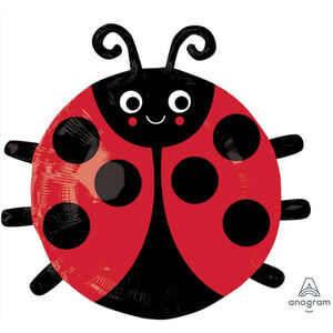 Happy Ladybug Balloon (48cm)