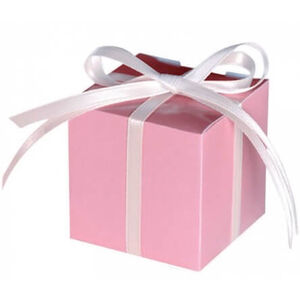 Pink Favour Boxes - pk100