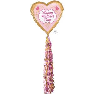 Mothers Day Balloon With Tail (2 Mtrs Tall)