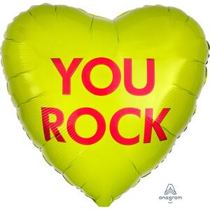 You Rock Heart Shape Balloon (45cm)