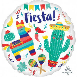 Fiesta Party Balloon (45cm)