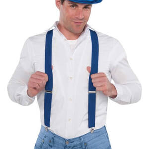 Blue Suspenders