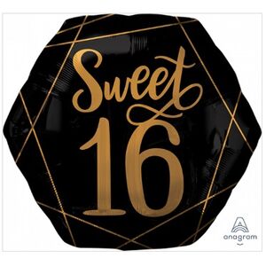 Elegant Sweet 16 Balloon (58cm)