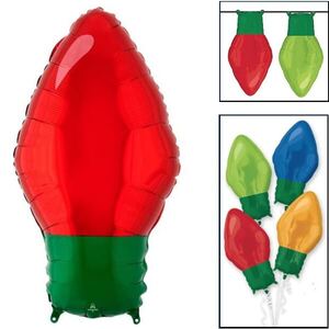 Red Light Bulb Balloon (55cm)