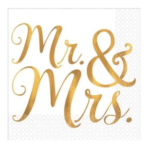 Mr & Mrs Napkins - pk16