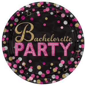 Bachelorette Party Snack Plates - pk8