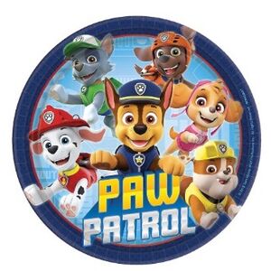 PAW Patrol Snack Plates - pk8