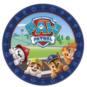 Large PAW Patrol Plates - pk8