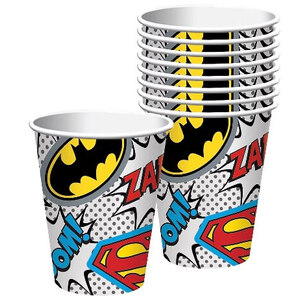 Justice League Cups - pk8