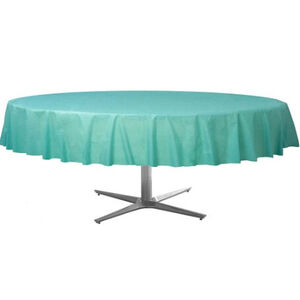 Robins Egg Tablecloth - Round