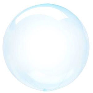 Blue Crystal Clearz Balloon (50cm)