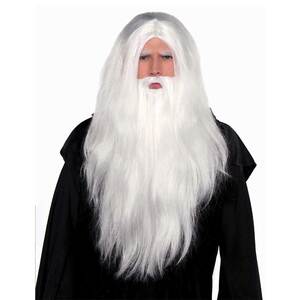 Wizard Wig and Beard Set