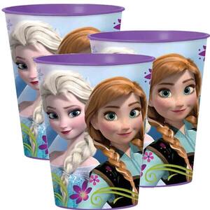 Frozen Plastic Cups - pk3