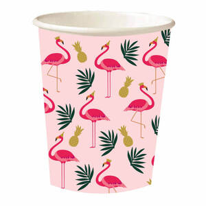 Flamingo Cups (pk8)