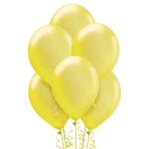 Yellow Pearl Balloons (30cm) - pk15