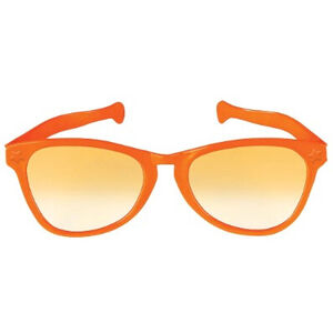 ! Orange Jumbo Fun Glasses