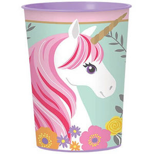 Magical Unicorn Plastic Souvenir Cup - EACH
