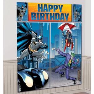 Batman Birthday Wall Scene Setter